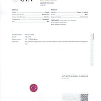 2.36 Ct. Ruby from Mozambique Scan Report