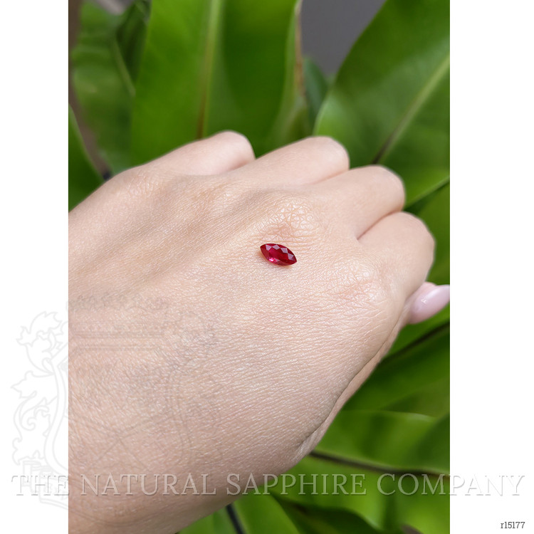 0.73 Ct. Ruby from Thailand