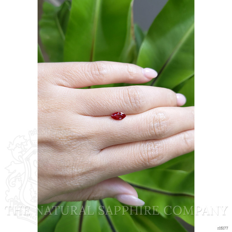 0.73 Ct. Ruby from Thailand