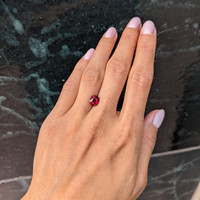 2.11 Ct. Ruby from Mozambique Life Style