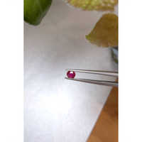 0.46 Ct. Pinkish Red Ruby from Burma (Myanmar) Life Style