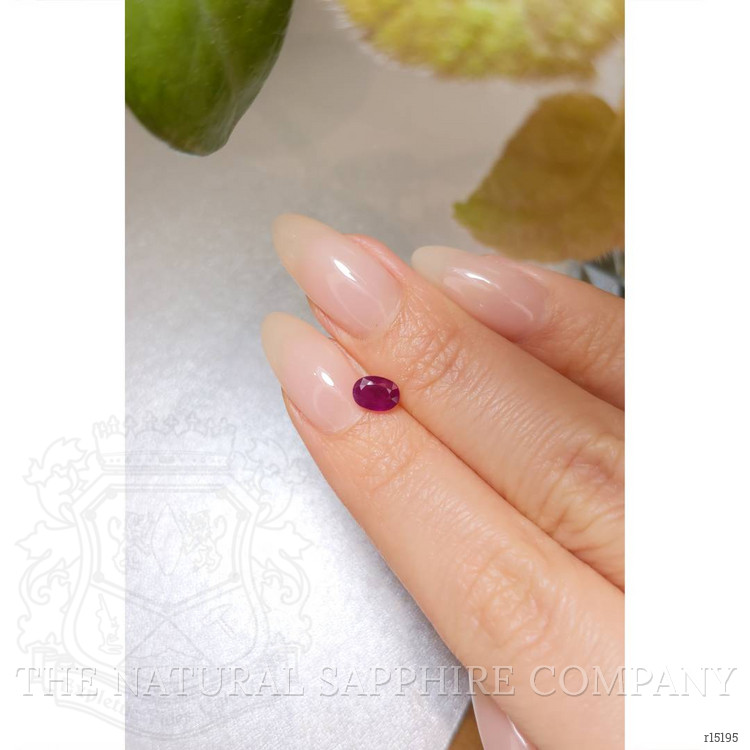 0.63 Ct. Ruby from Burma (Myanmar)