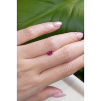 0.50 Ct. Pinkish Red Ruby from Burma (Myanmar) Life Style