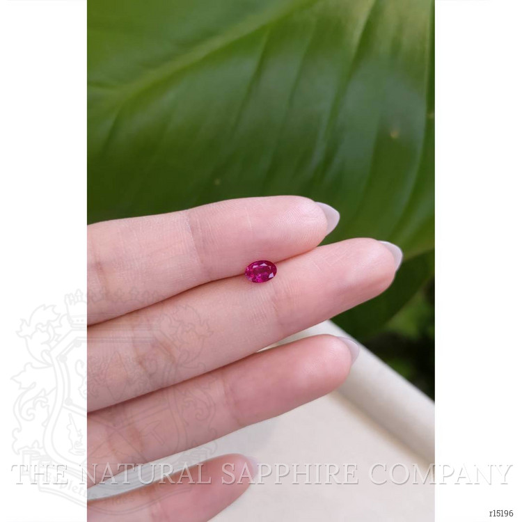 0.50 Ct. Pinkish Red Ruby from Burma (Myanmar)