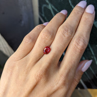2.03 Ct. Ruby from Mozambique Life Style