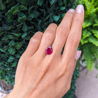 3.34 Ct. Ruby from Thailand Life Style
