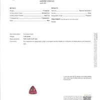 1.53 Ct. Ruby from Thailand Scan Report