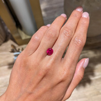 2.68 Ct. Ruby from Thailand Life Style