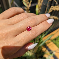 1.48 Ct. Ruby from Mozambique Life Style