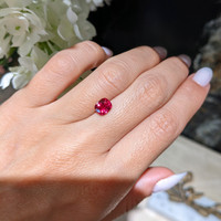 1.48 Ct. Ruby from Mozambique Life Style