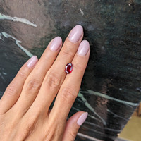 2.18 Ct. Ruby from Mozambique Life Style
