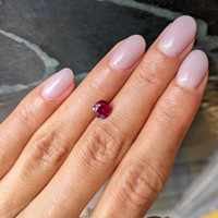 1.15 Ct. Ruby from Mozambique Life Style