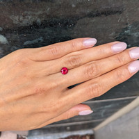 1.52 Ct. Ruby from Mozambique Life Style