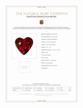 1.22 Ct. Ruby from Mozambique Scan Report