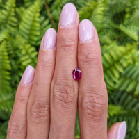 0.79 Ct. Ruby from Mozambique Life Style