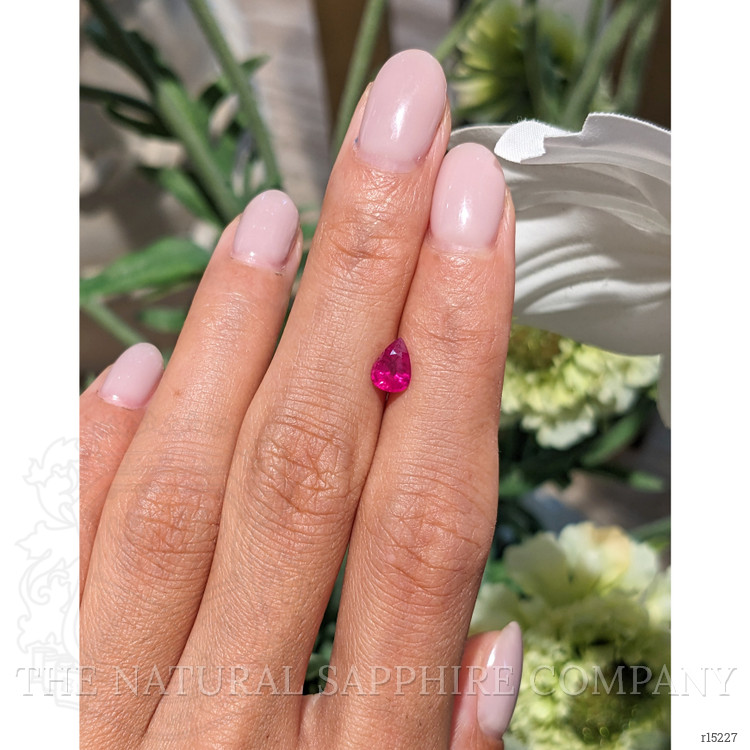 0.76 Ct. Ruby from Mozambique