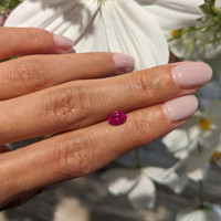 0.87 Ct. Ruby from Burma (Myanmar) Life Style
