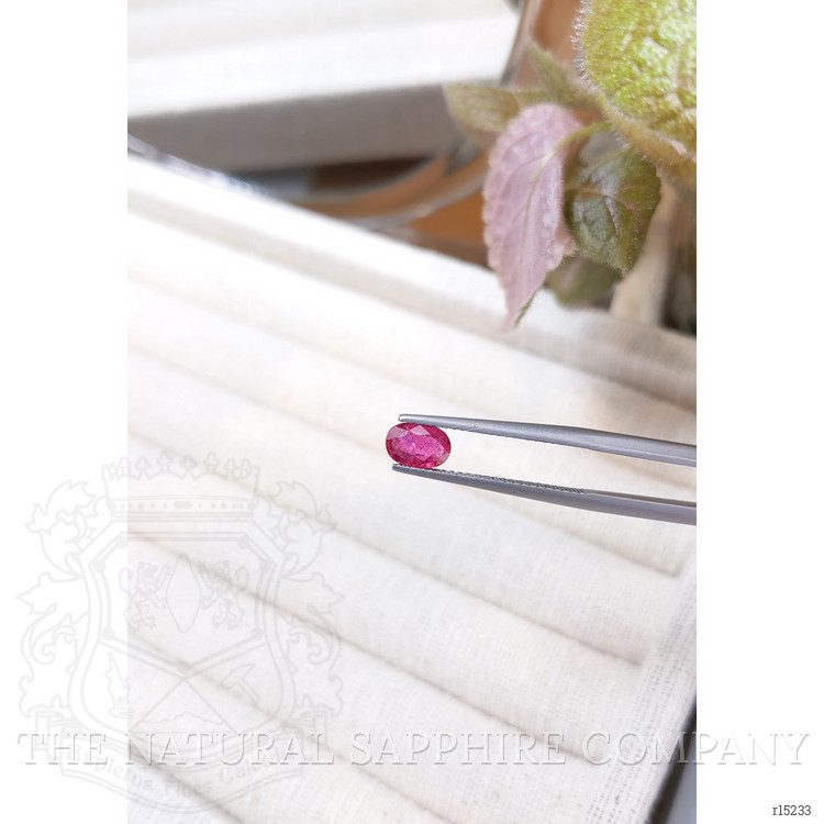 0.77 Ct. Ruby from Tanzania