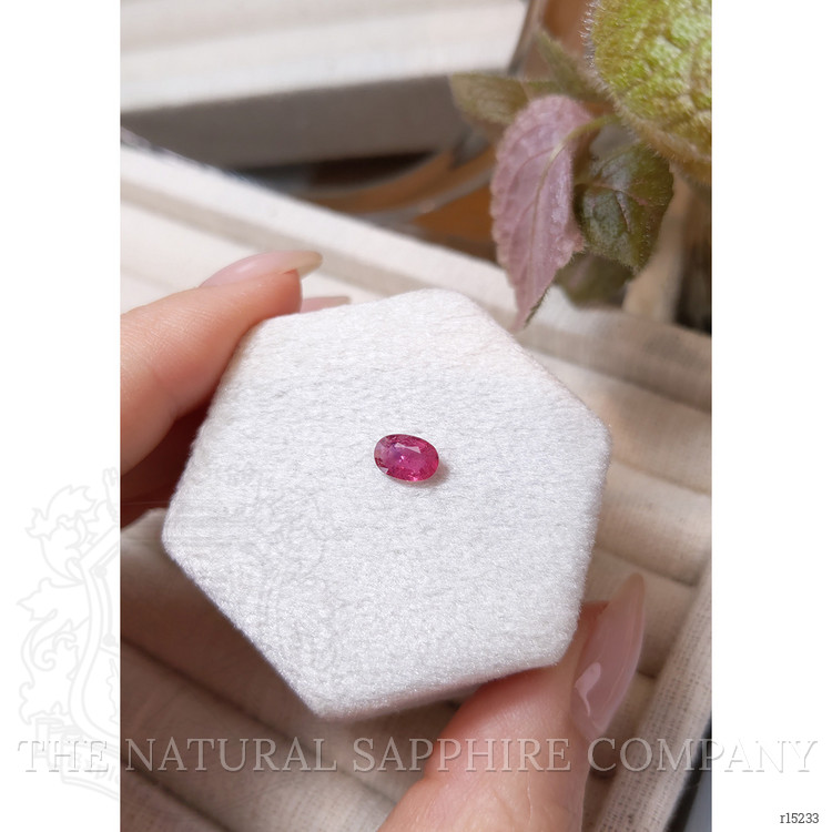 0.77 Ct. Ruby from Tanzania