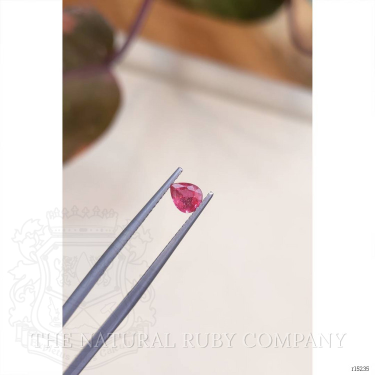 0.51 Ct. Pinkish Red Ruby from Tanzania
