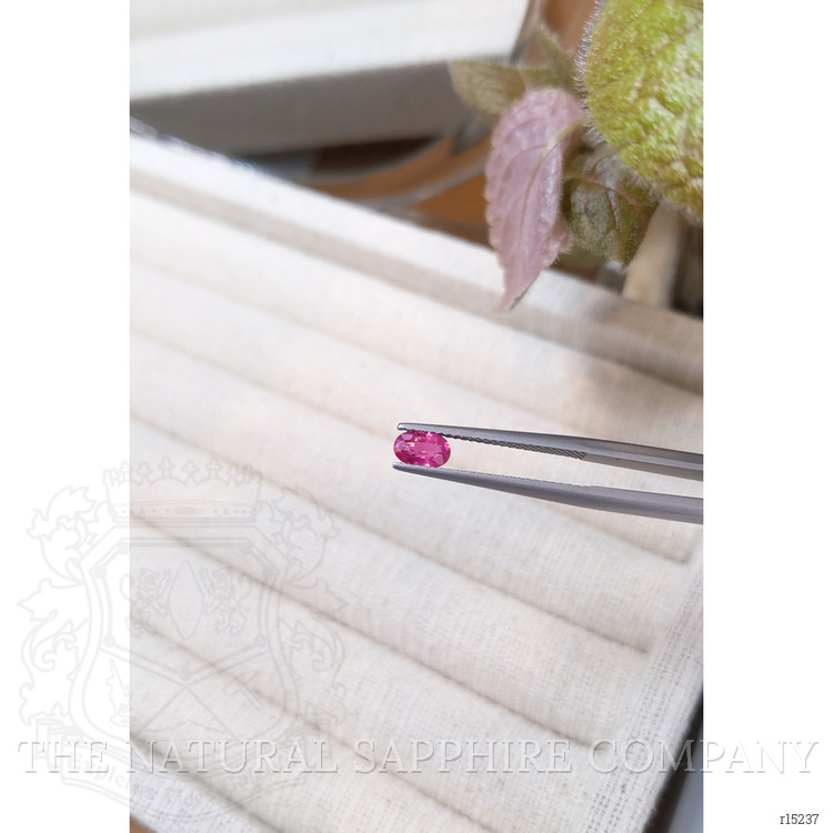 0.63 Ct. Ruby from Tanzania