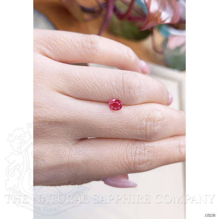 0.86 Ct. Ruby from Tanzania