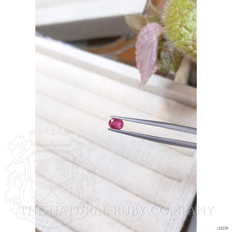 0.64 Ct. Ruby from Tanzania