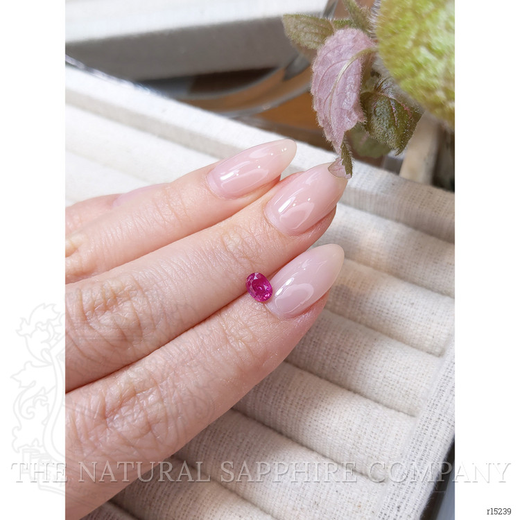 0.64 Ct. Ruby from Tanzania