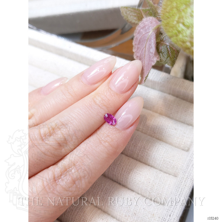 0.61 Ct. Ruby from Tanzania