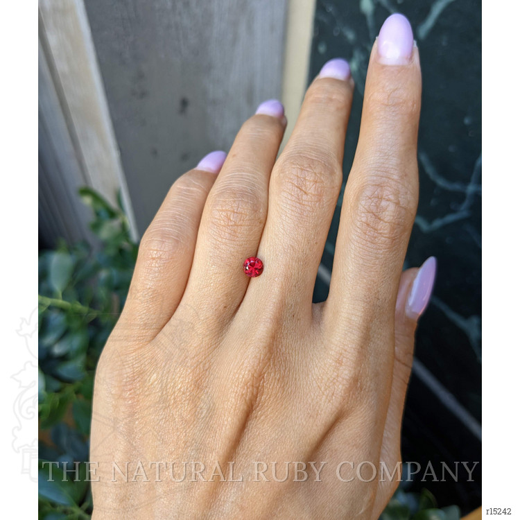 0.59 Ct. Ruby from Mozambique