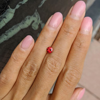 0.53 Ct. Ruby from Mozambique Life Style