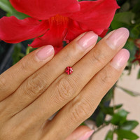 0.53 Ct. Ruby from Mozambique Life Style