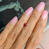 0.56 Ct. Ruby from Mozambique Life Style