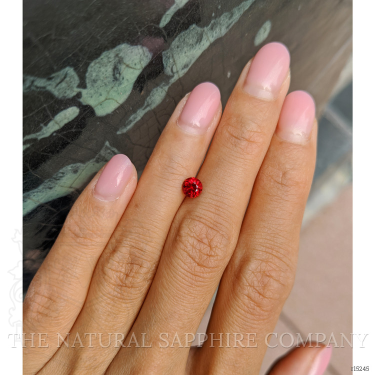 0.67 Ct. Ruby from Mozambique