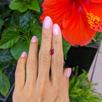 1.53 Ct. Ruby from Mozambique Life Style