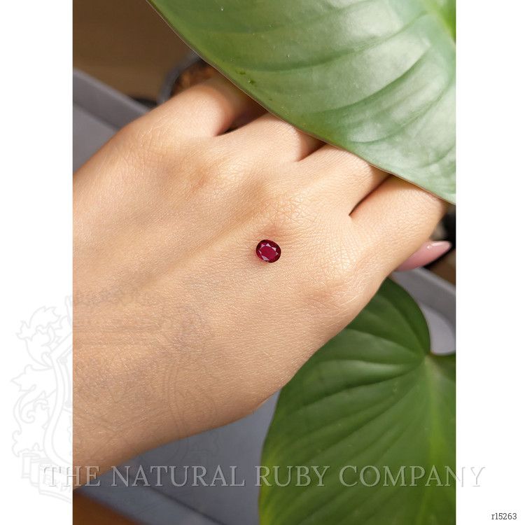 0.52 Ct. Ruby from Thailand