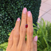 1.38 Ct. Ruby from Mozambique Life Style