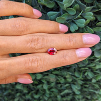 1.21 Ct. Ruby from Mozambique Life Style