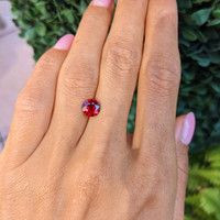 1.22 Ct. Ruby from Mozambique Life Style