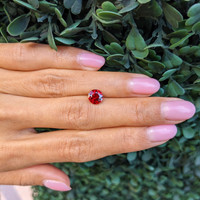 1.64 Ct. Ruby from Mozambique Life Style