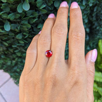 1.56 Ct. Ruby from Mozambique Life Style