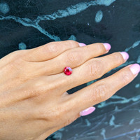 1.31 Ct. Ruby from Mozambique Life Style