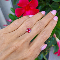 1.31 Ct. Ruby from Mozambique Life Style