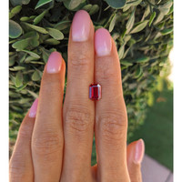 1.55 Ct. Ruby from Mozambique Life Style