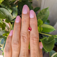 1.21 Ct. Ruby from Mozambique Life Style