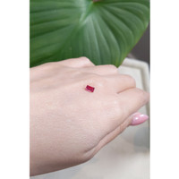 0.47 Ct. Ruby from Mozambique Life Style