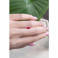 0.47 Ct. Ruby from Mozambique Life Style
