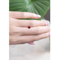 0.36 Ct. Ruby from Mozambique Life Style