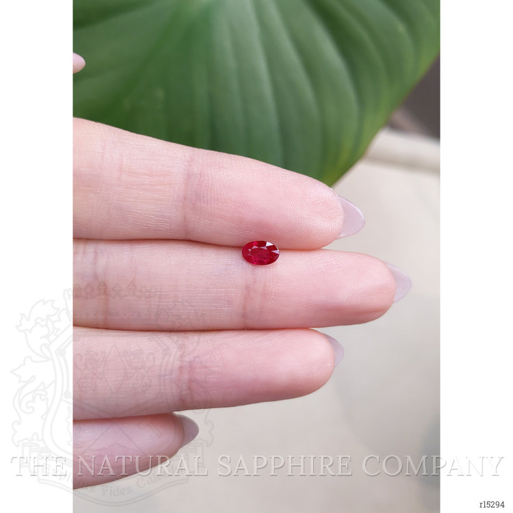 0.48 Ct. Ruby from Mozambique