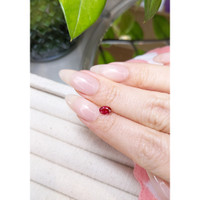 0.57 Ct. Ruby from Mozambique Life Style